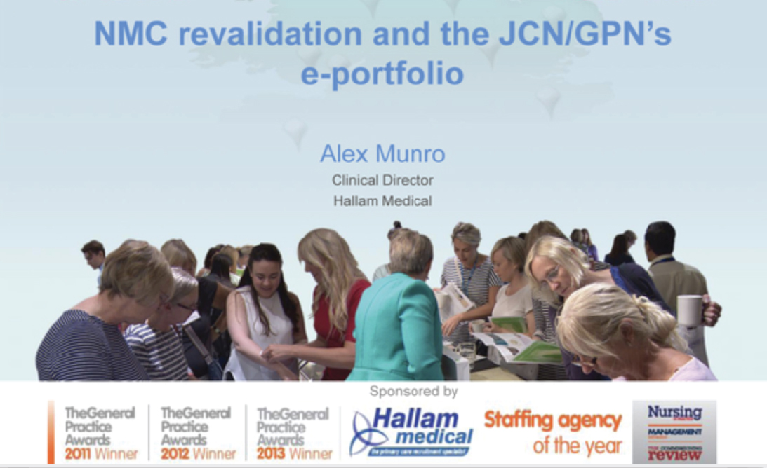 NMC revalidation and the JCN/GPN's e-portfolio