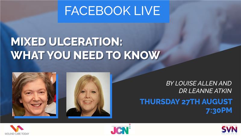 Facebook Live: Mixed ulceration: what you need to know