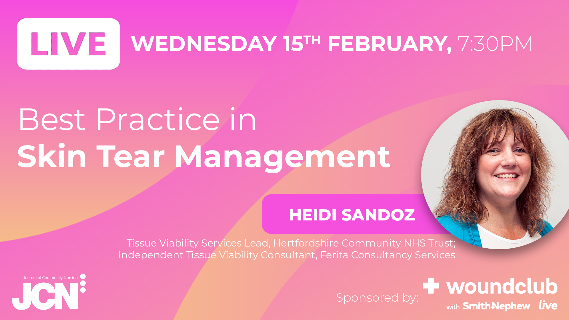 Facebook Live: Best Practice in Skin Tear Management