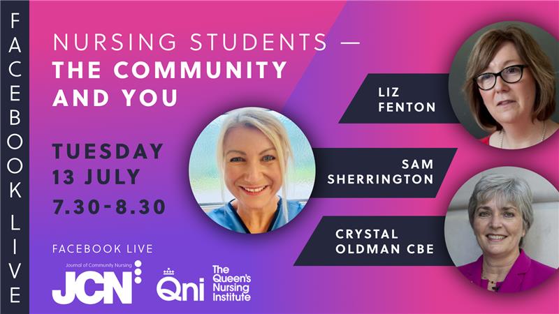 Facebook Live: Nursing students - the Community and You