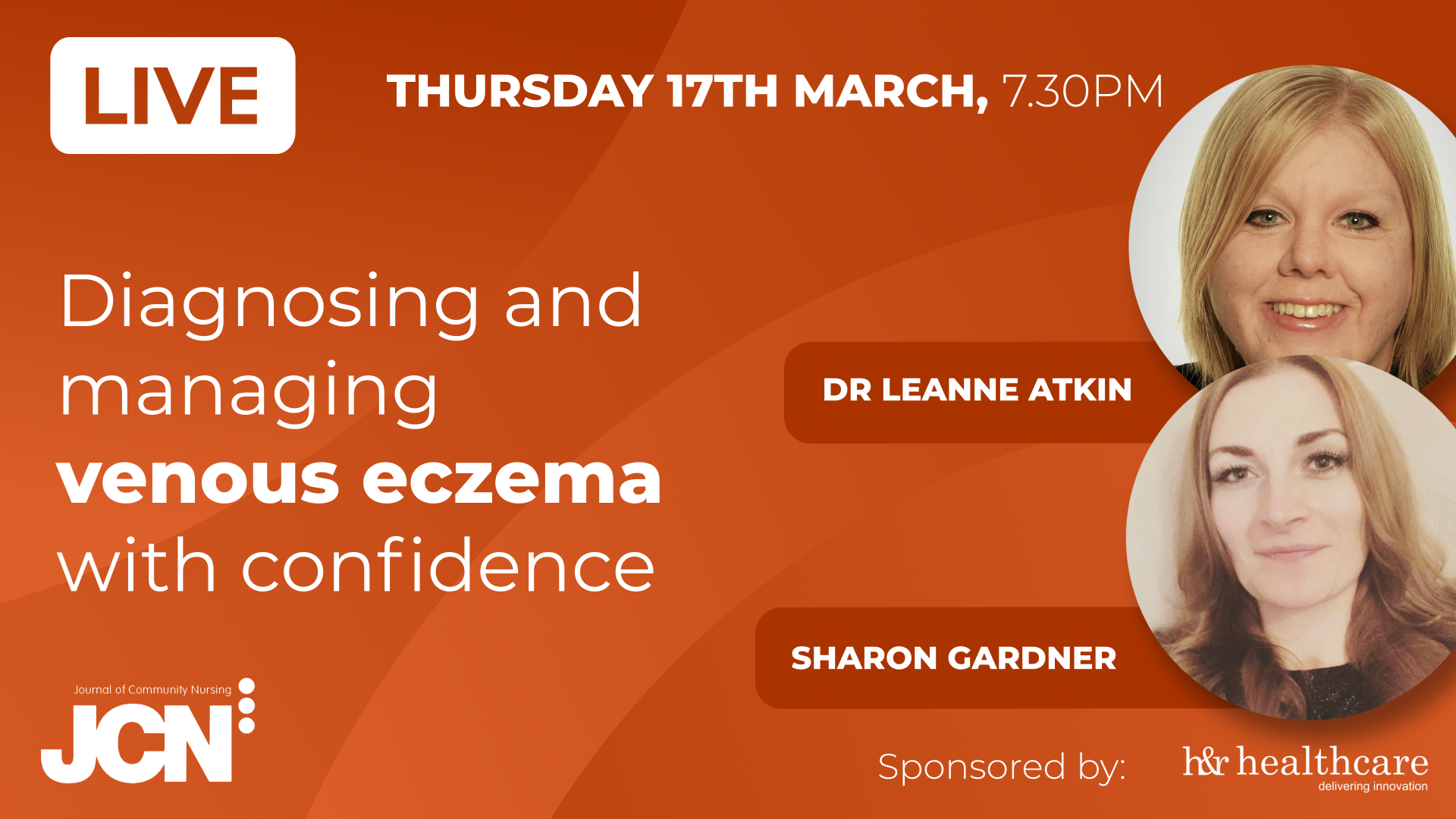 Facebook Live: Diagnosing and managing venous eczema with confidence