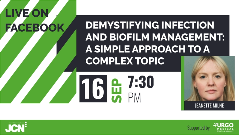 Facebook Live: Demystifying infection and biofilm management - a simple approach