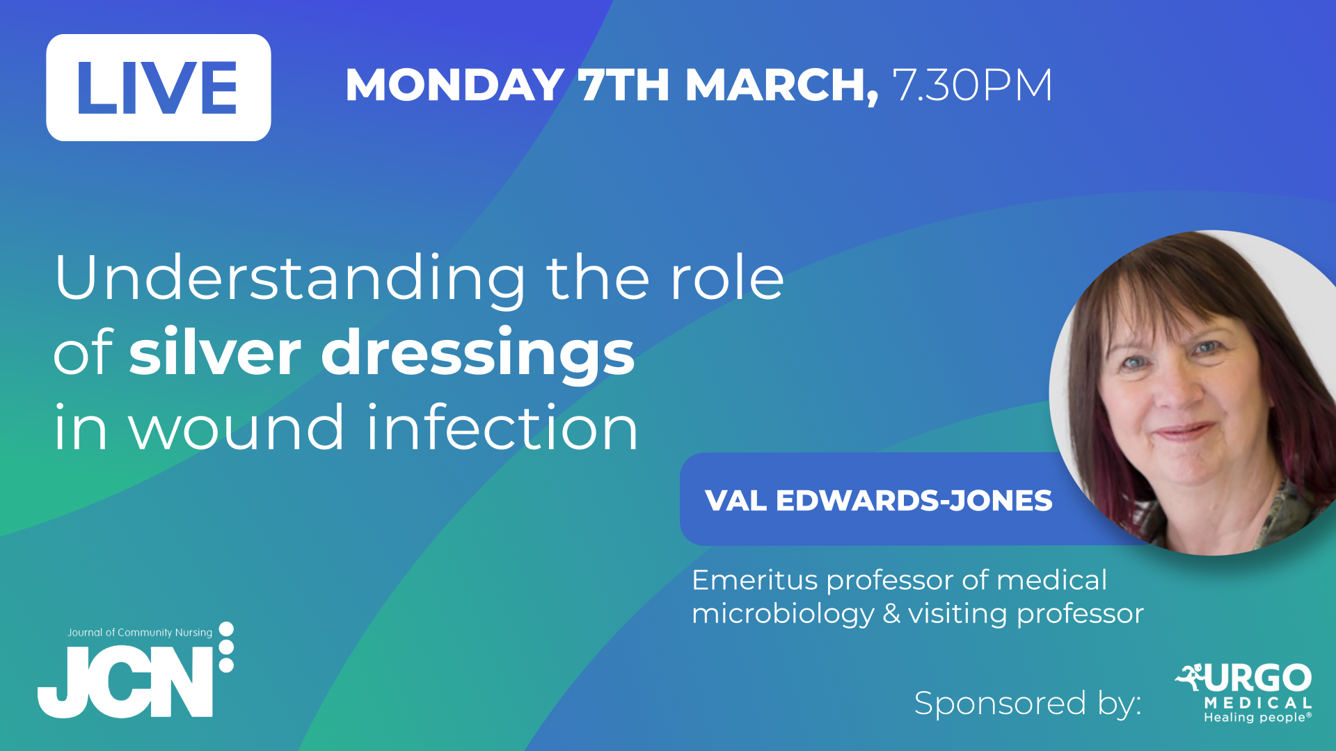Facebook Live: Understanding the role of silver dressings in wound infection