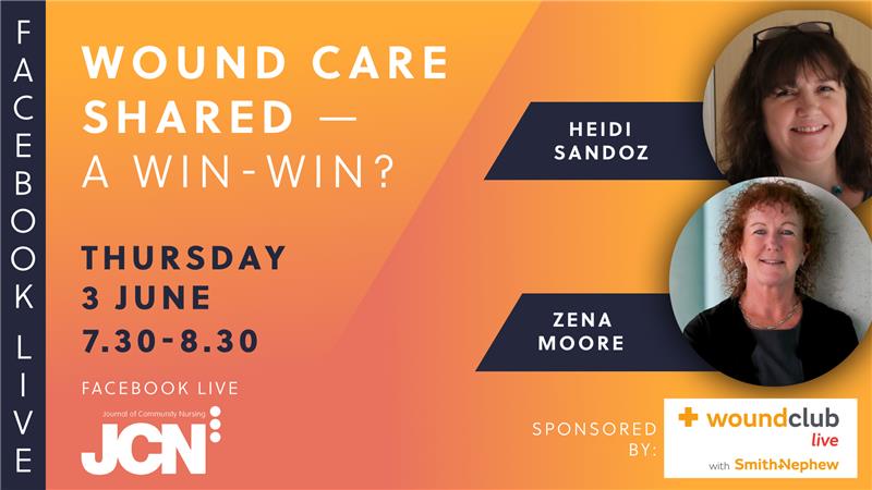 Facebook Live: Wound care shared - a win-win?