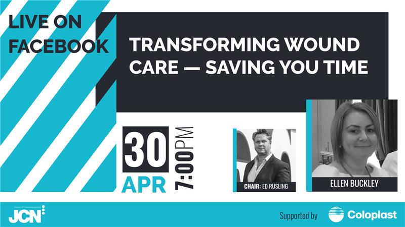 Facebook Live: Transforming wound care - saving you time