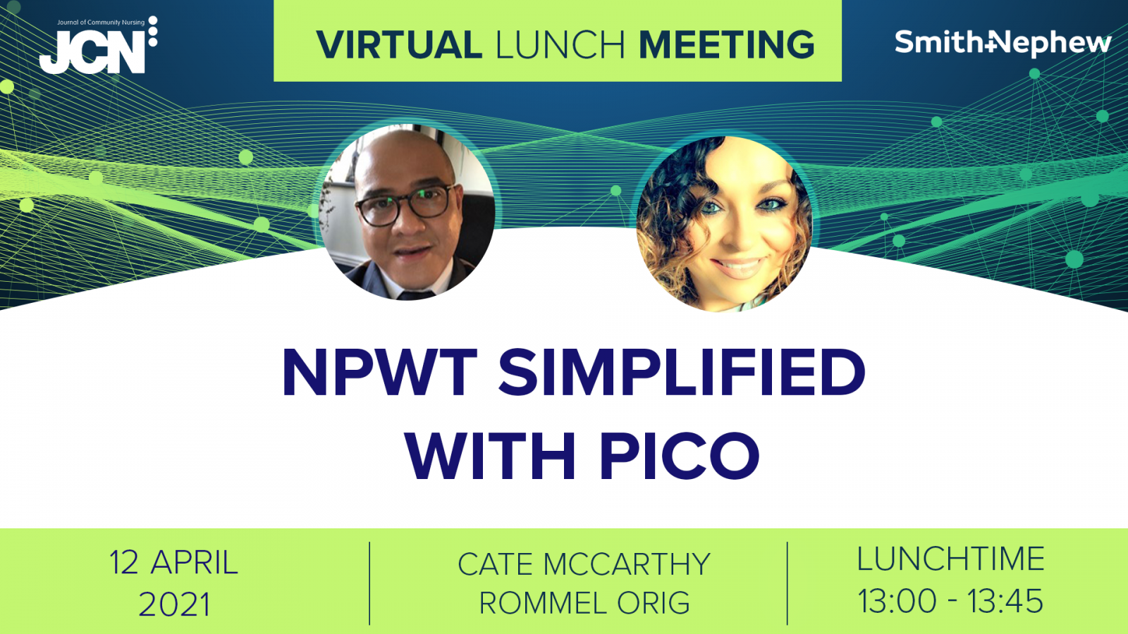 Virtual Lunch: NPWT simplified by PICO - Video