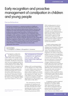 Journal of Community Nursing (JCN)
