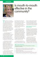 Journal of Community Nursing (JCN)