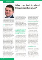 What does the future hold for community nurses?