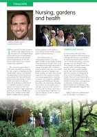 Nursing, gardens and health