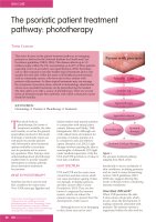 The psoriatic patient treatment pathway: phototherapy