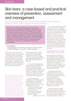 Skin tears: a case-based and practical overview of prevention, assessment and management