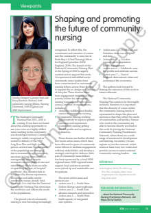 Journal of Community Nursing (JCN)