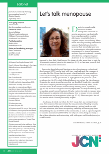 Let’s talk menopause