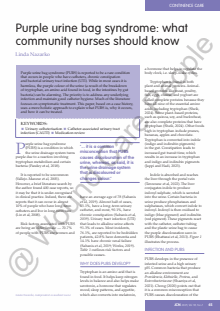 Journal of Community Nursing (JCN)