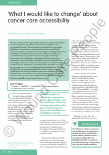 Journal of Community Nursing (JCN)