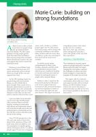 Marie Curie: building on strong foundations