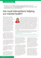 Are royal interventions helping our mental health?