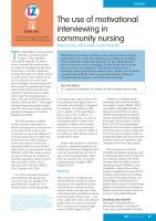 Journal of Community Nursing (JCN)