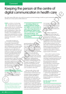 Journal of Community Nursing (JCN)