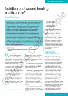 Journal of Community Nursing (JCN)