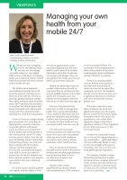 Managing your own health from your mobile 24/7