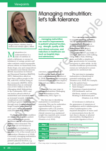 Journal of Community Nursing (JCN)