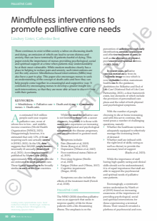 Journal of Community Nursing (JCN)