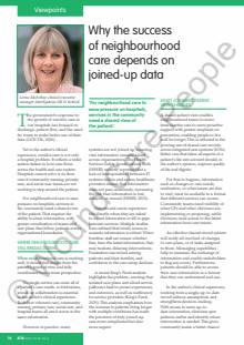 Journal of Community Nursing (JCN)