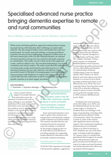 Journal of Community Nursing (JCN)