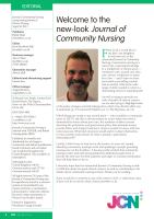 Journal of Community Nursing (JCN)