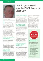 Time to get involved in global STOP Pressure Ulcer Day