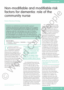 Journal of Community Nursing (JCN)