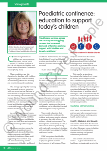 Journal of Community Nursing (JCN)