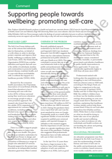Journal of Community Nursing (JCN)
