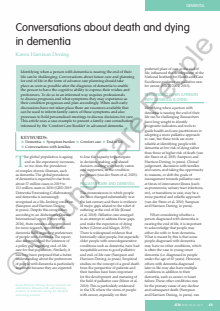 Journal of Community Nursing (JCN)