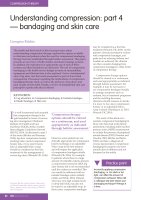 Understanding compression: part 4 — bandaging and skin care 