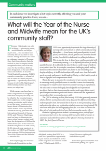 Journal of Community Nursing (JCN)