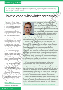 How to cope with winter pressures