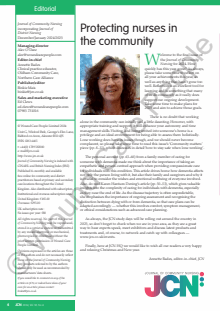Protecting nurses in the community