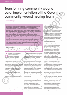 Journal of Community Nursing (JCN)